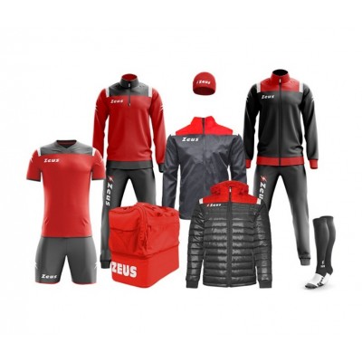 Спортен комплект Box Vesuvio Red/ Grey, ZEUS