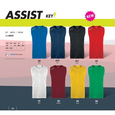 Баскетболен топ Assist, SPORTIKA