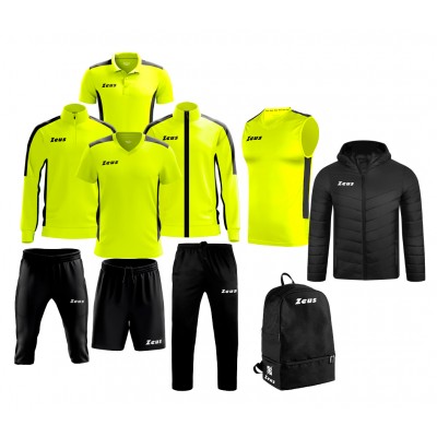 Спортен комплект Box Start Line Yellow Fluo/ Black, ZEUS