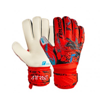 Вратарски ръкавици Attrakt Grip Finger Support, REUSCH